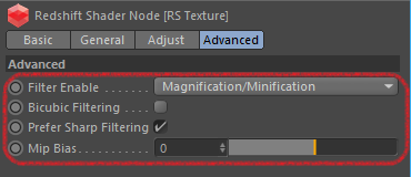 Texture Options 纹理选项—RS贴图内容—Redshift红移中文帮助文档手册