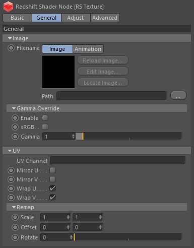 Texture Sampler 纹理采样器—RS节点编辑器内容—Redshift红移中文帮助文档手册