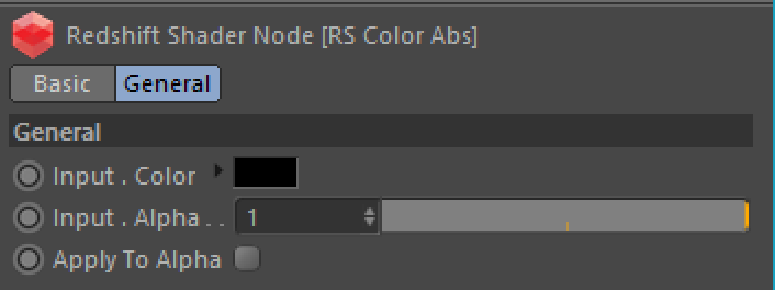General Color Math Shaders 通用颜色数学着色器—RS节点编辑器内容—Redshift红移中文帮助文档手册